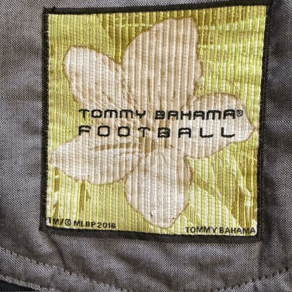 Tommy Bahama Men's Dallas Cowboys‎ Quilted Zip Up Sweater Black Size Large - Picture 3 of 5